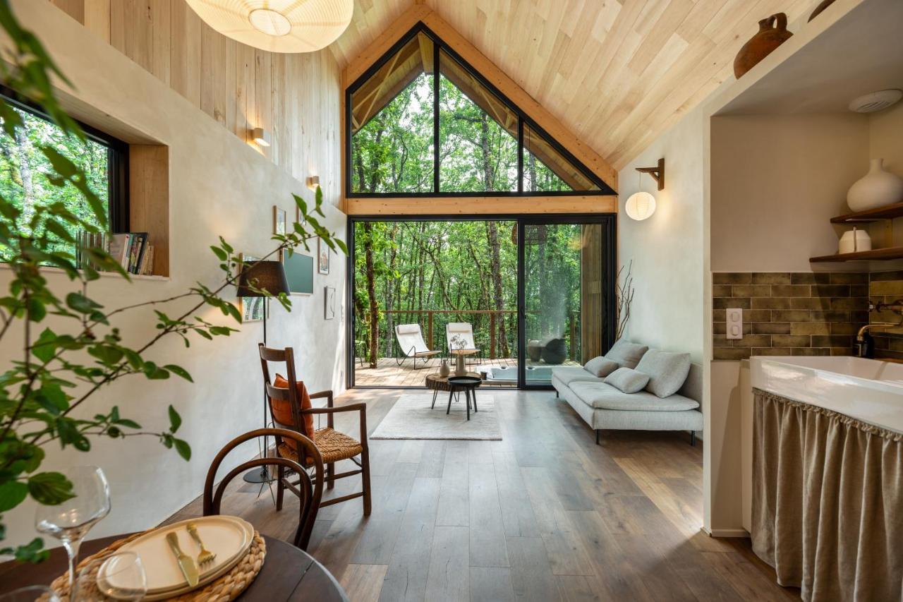 Turenne Wabi Sabi Lodge - Spa&Sauna Privatif - Foret מראה חיצוני תמונה